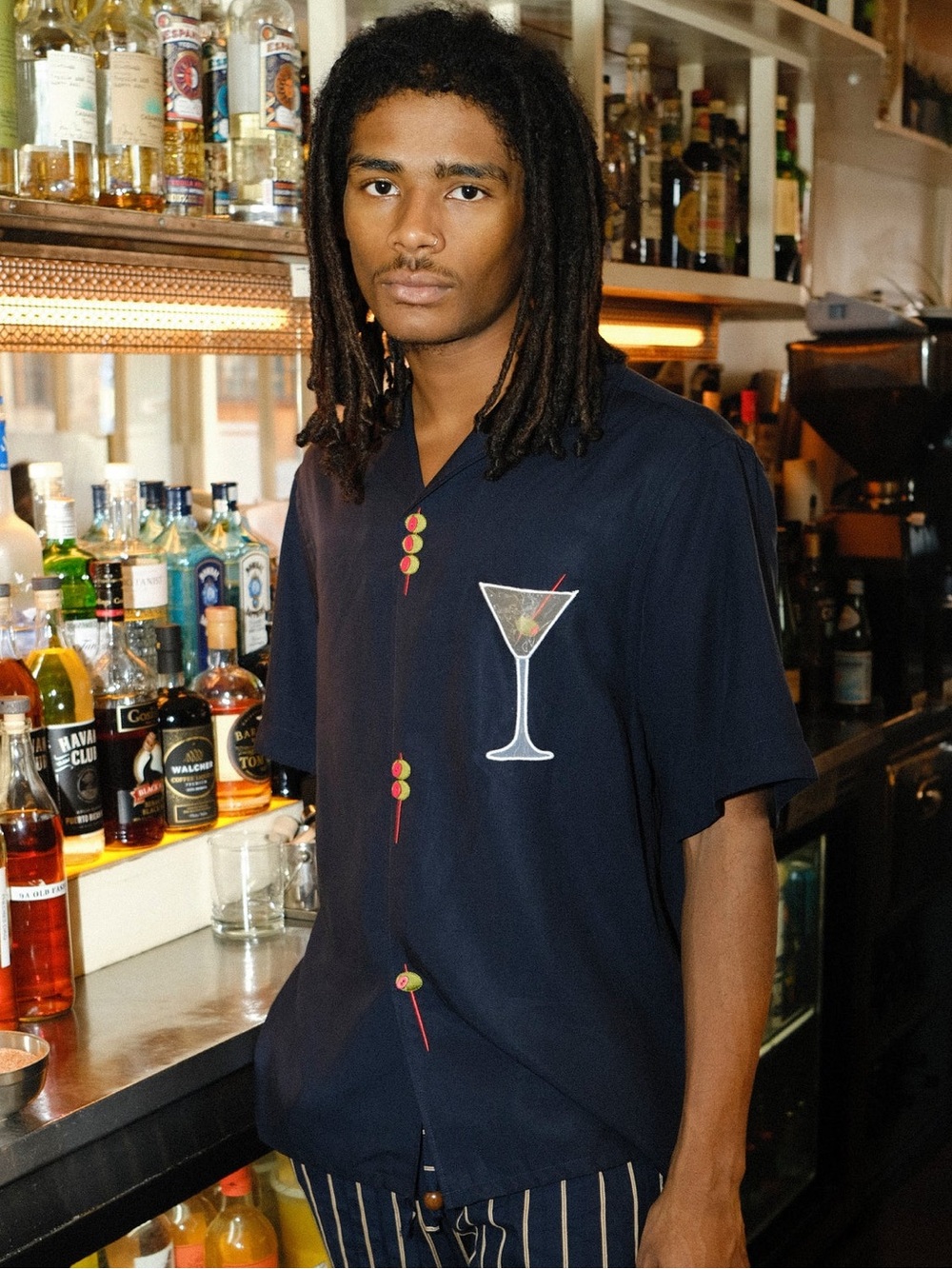 Tombolo Extra Dirty Relaxed Fit Button Up